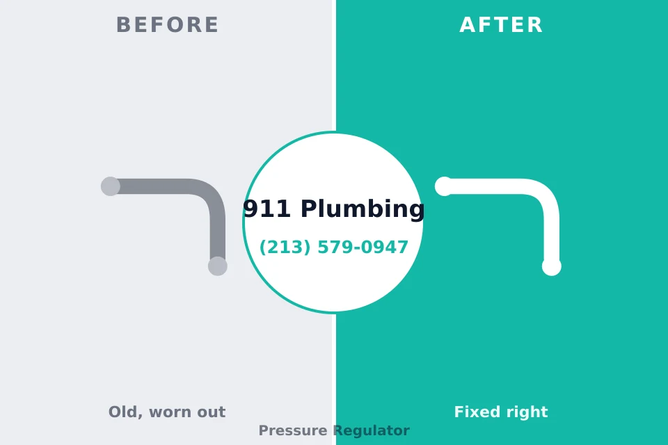 Before and after: plumbing repair White Center, WA